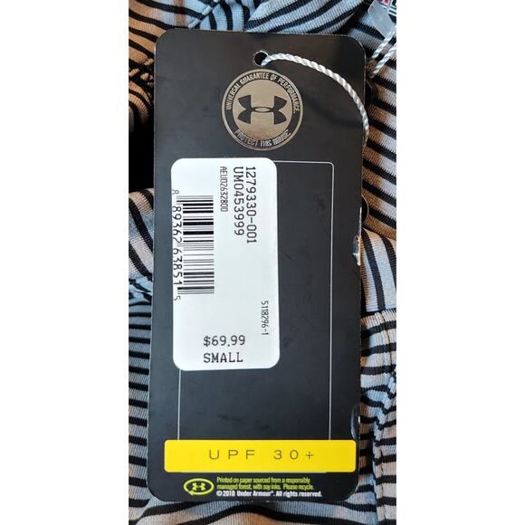 Under Armour Heat Gear Baltimore Orioles Black/Gray Polo Size Small MSRP: $69.99 - Picture 6 of 6